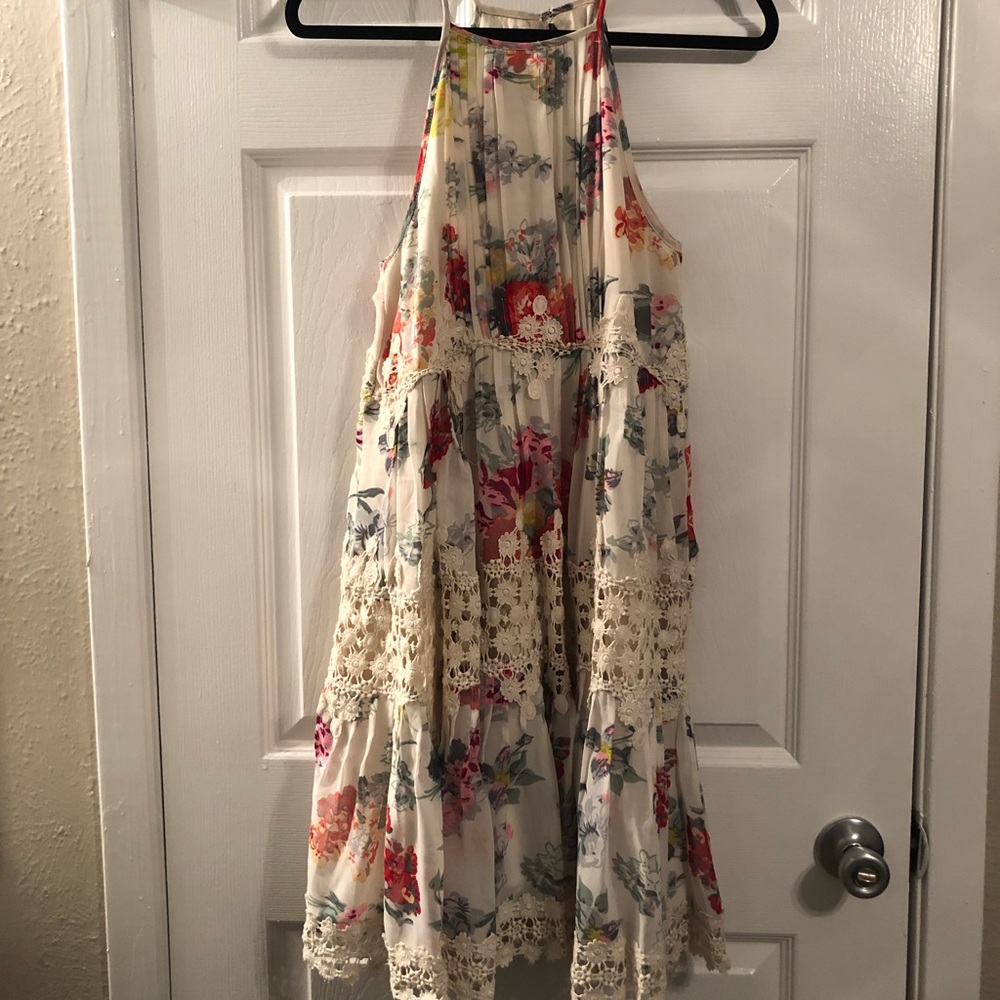 Anthropologie floral dress